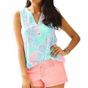 Sleeveless Essie Top-Minty Fresh Fansea